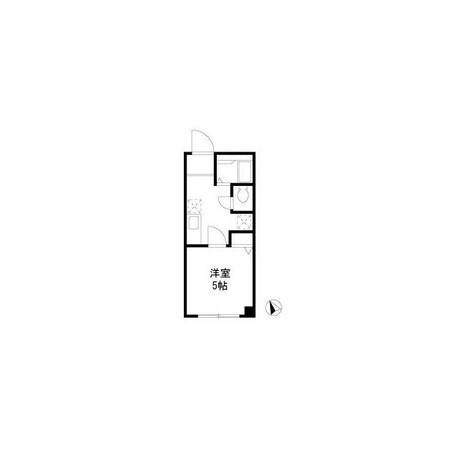 町屋駅 徒歩14分 1階の物件間取画像